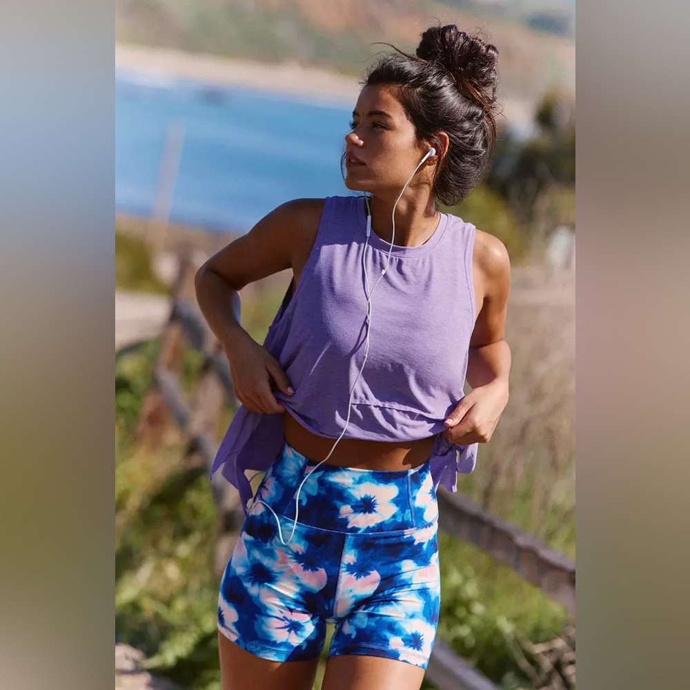 FP Movement Women's Never Better Printed Bike Shorts